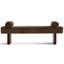 Banc rembourré en chenille l 60 po-1027625170