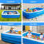 Polyvinyl Chloride (PVC) Round Inflatable Pool 135cm H x 60cm W x 210cm L