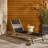 Doritta Outdoor Teak Wood Chaise Lounge-63791247