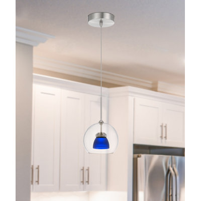 Luminaire suspendu géométrique à 1 lumière Lamanna