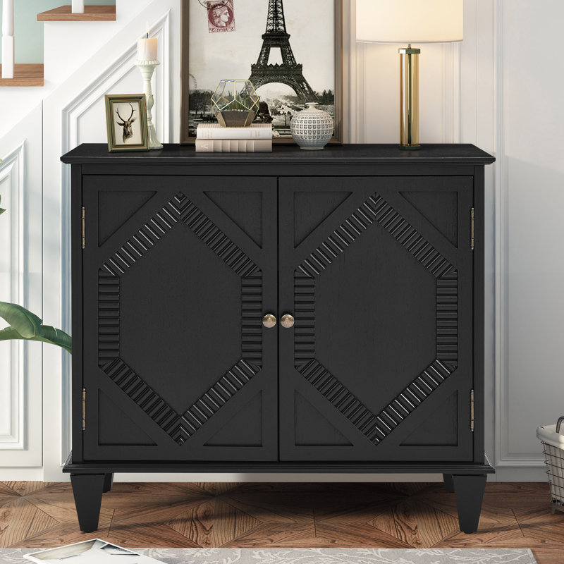 Buffet 33,6 po Rosalind, Noir