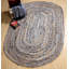 Cheyenne Striped Jute / Sisal Hand Woven Area Rug-1825026769