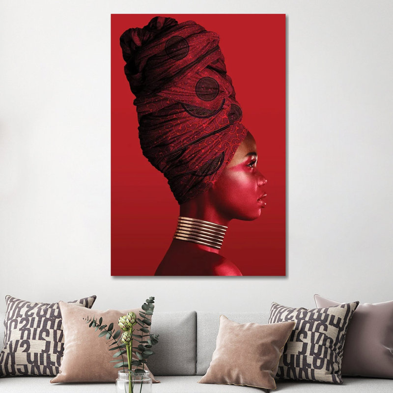 African Women I by Danilo De Alexandria - Wrapped Canvas Painting, 152.5 cm H x 101.5 cm W