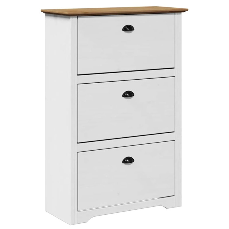 Eliphalet 6 Pair Shoe Storage Cabinet
