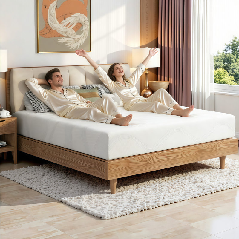 LUMERIS Cooling Gel Memory Foam Mattress - CertiPUR-US Certified for Pressure Relief & Support, 14, King
