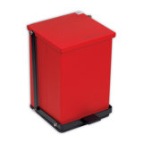 Open Kitchen Trash Can