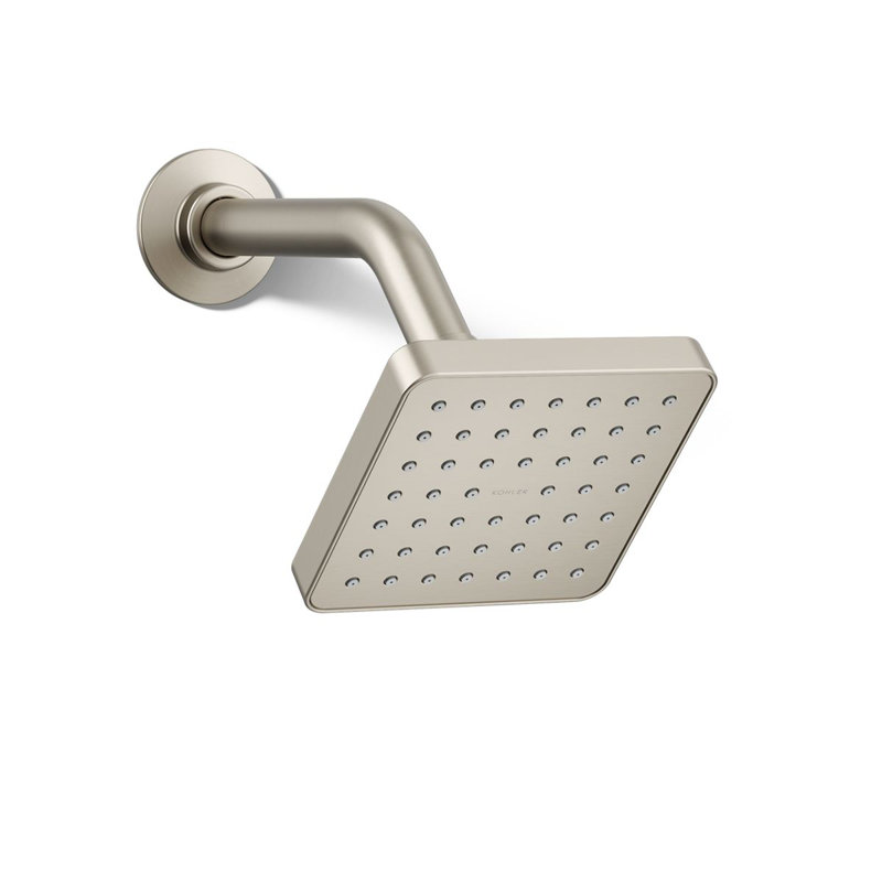 Venza Single-Function Showerhead, 1.5 Gpm, Brushed Nickel