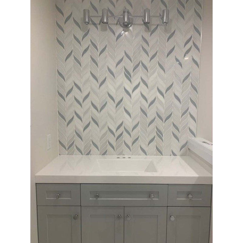 Nabi Sprig Marble And Tile- Final Sale, Arctic Blue