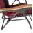 Oversized Padded Zero Gravity Chair, Foldable Patio Recliner, 30" Wide Seat Anti Gravity Lounger With Cup Holder, Support 400 LBS-842834776