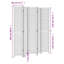 Paravent en bois massif 4 panneaux Paulownia-1411457464-1427523207