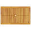 Garden Dining Set Folding 5 pcs Brown Solid Acacia Wood