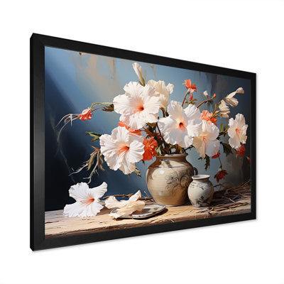 «Hibiscus Farmhouse Still Life Memory» sur toile