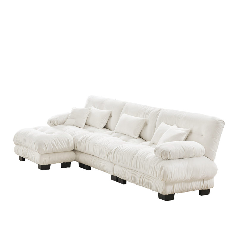 Canapé modulaire Luxury, Blanc