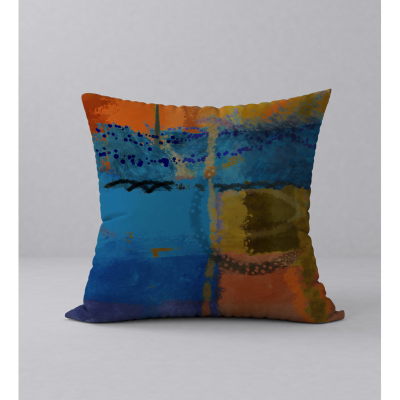  Housse et insert de coussin carré Royal Spectacular, 18" x 18"