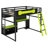 Wood Loft Bed With Desk-824423088