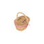 Wicker Child sized Lined Hamper Basket-128614319