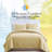 Southshore Fine Linens Vilano Oversized Quilt Set, Double-Brushed Microfiber Lightweight Quilted Bedding and 2 King Pillow Shams, King/California King, Gold-1001114990-1001114976