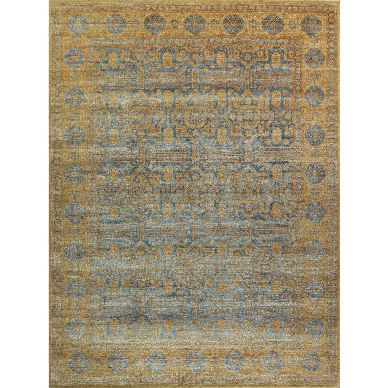NEOV4143RLBCM Hand Woven Wool Oriental Area Rug, Rectangle 9' x 12'