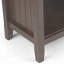 Acadian - Table de chevet - Brun brune