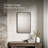 KOHLER Essential Rectangular Wall Mirror, Bathroom / Vanity Mirror with Frame-91696109-91696113