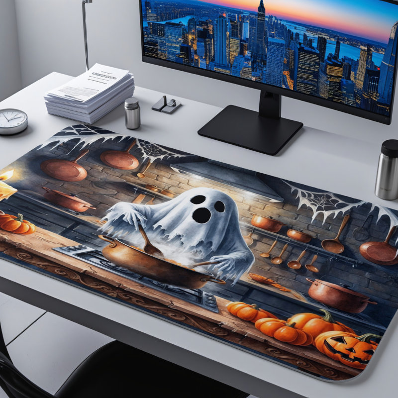 Polyester Desk Pad, 23.6x13.8