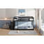 Lit superposé double avec 4 tiroirs et 3 tablettes espresso-443802312-443802310-443802306