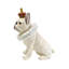 White King Dog Figurine