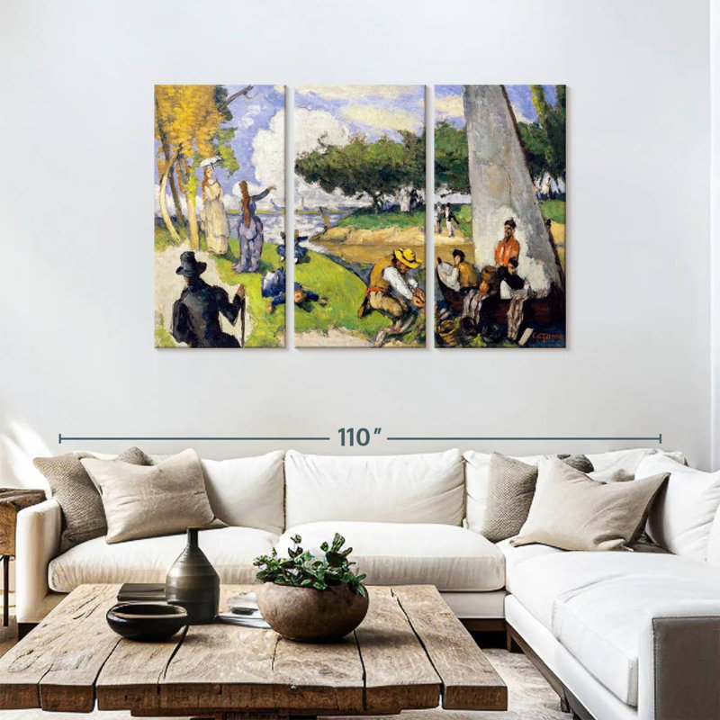 The Fishermen, 48" H x 74" W