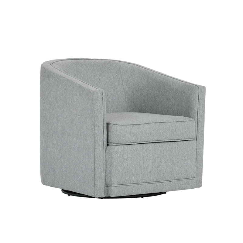 Fauteuil pivotant en tonneau de 30,5 po de largeur, Aloès classique
