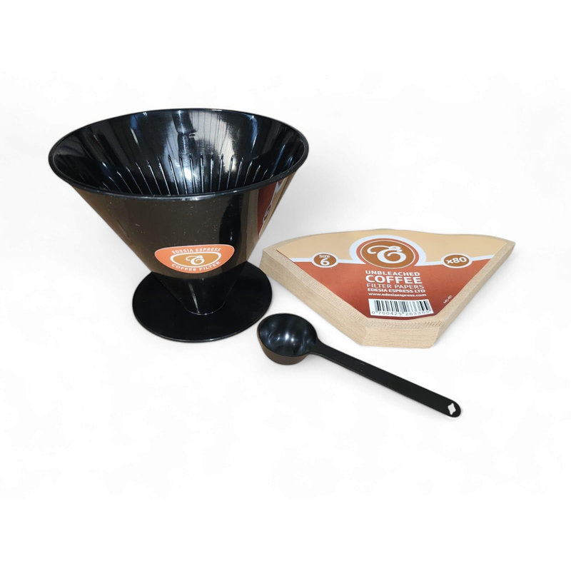 Size 6 FB Dripper Cone, Spoon & Filter Paper Set