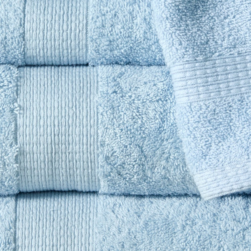 Haughton Cotton Plush Mulit-Size Set, Blue