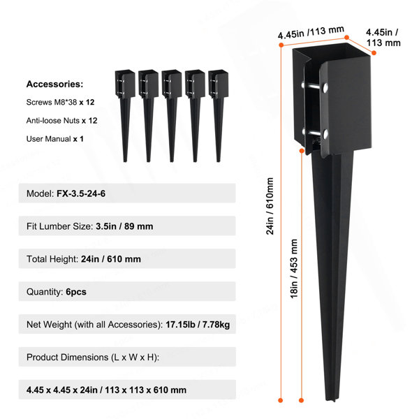 Dimensions du produit