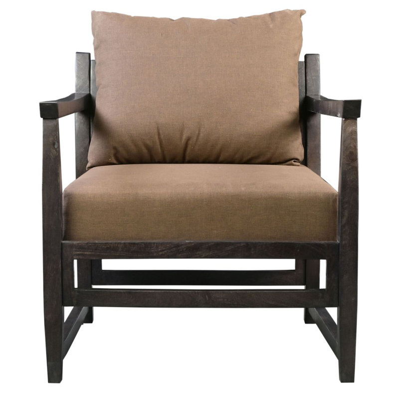 Chaise d'appoint Malibu, Brun