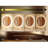 Maielle Round Bathroom LED Lighted Mirror, Illuminated Dimmable Anti-FogMakeup Vanity Mirror-595868679