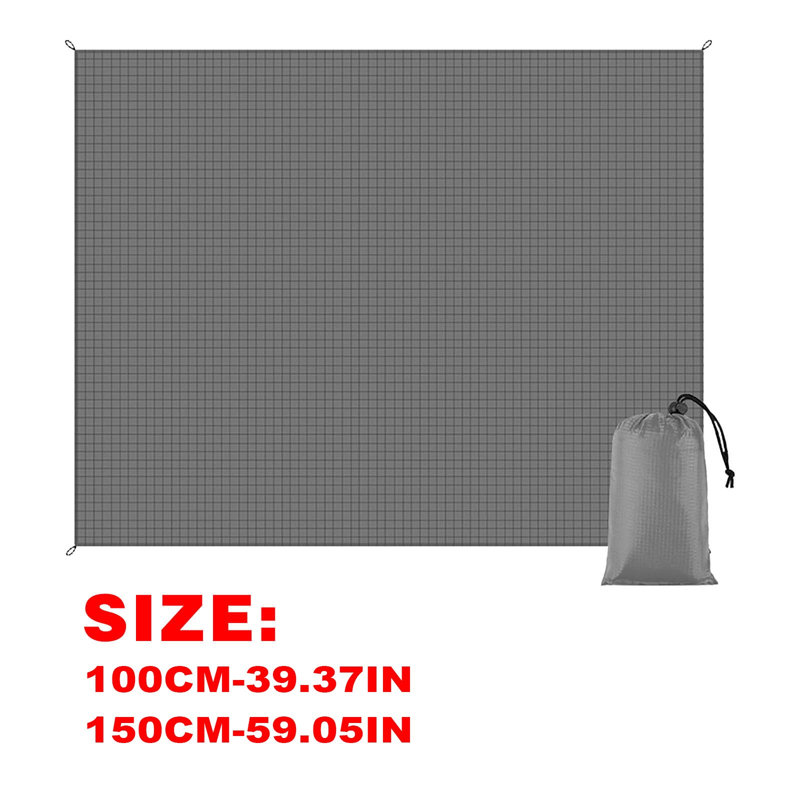  Tapis de camping parent-enfant pour l'extérieur, Dark Gray