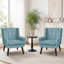 Fauteuil capitonné de 29,2 po de largeur Halcott-637397572