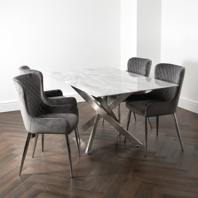 Pennsport Glass Dining Set