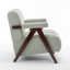 Fauteuil Draedyn rembourré avec pieds en bois massif-663062603-641095086
