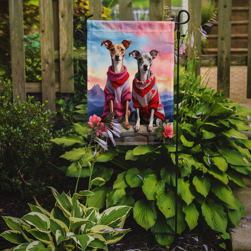 Double Sided 15.5'' H x 11.25'' W Polyester Valentine's Day Garden Flag