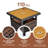 Edu Square Steel Outdoor Side Table-1913382066