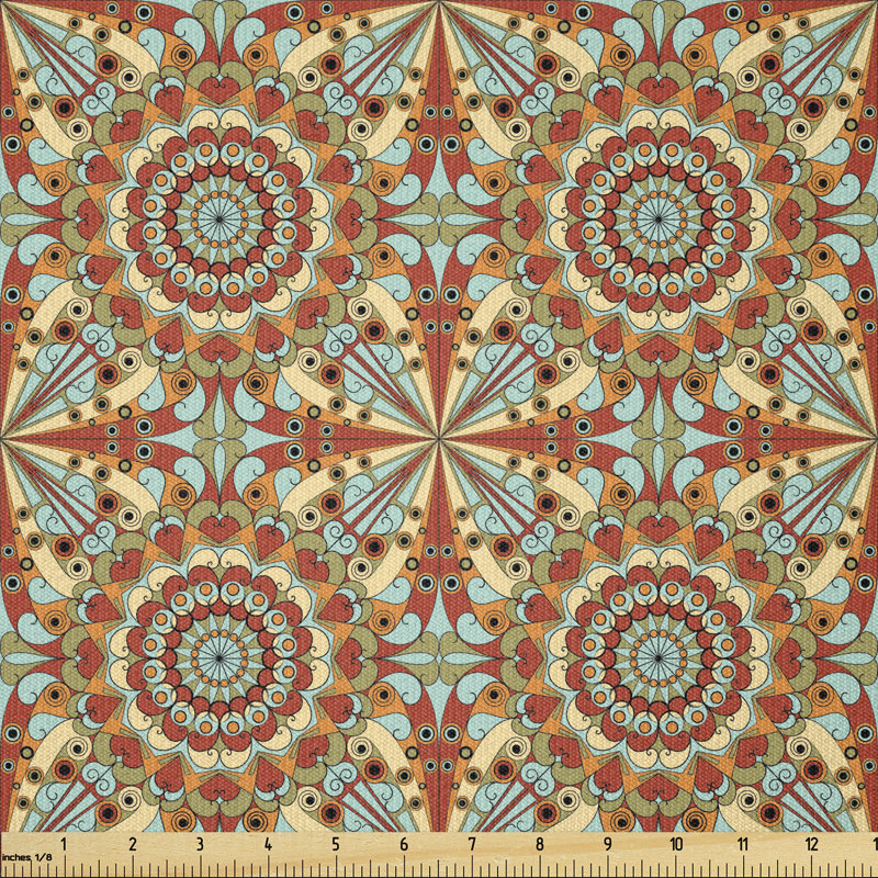 Imprimé floral Ambesonne, l 36" x L 72"