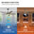 54 In 5 Solid Wood Blades Indoor Ceiling Fan With Integrated Led And Remote DC Motor, Charcoal Grey-376093750-376093898