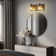 Dimmable Vanity Light with Seeded Glass