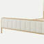 Structure de lit tapissier pour grand lit-1366857768