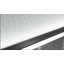 Lunara Independent Dual Backlit&Front Lights LED Wall Mirror, Rounded Corner Matte Black Metal Framed Bathroom Mirror with Tempered Glass-2076617630