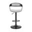 Chaise de bar réglable en hauteur à dossier bas 43 po avec repose-pieds-2002159369