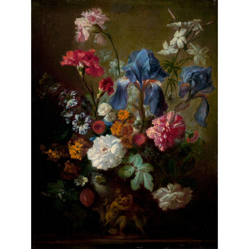 Tanbir Demure Dutch Floral I by Jan Van Huysum - Wrapped Canvas Print, 46 cm H x 30 cm W