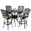 Tabouret de bar avec coussin Campton-128798188