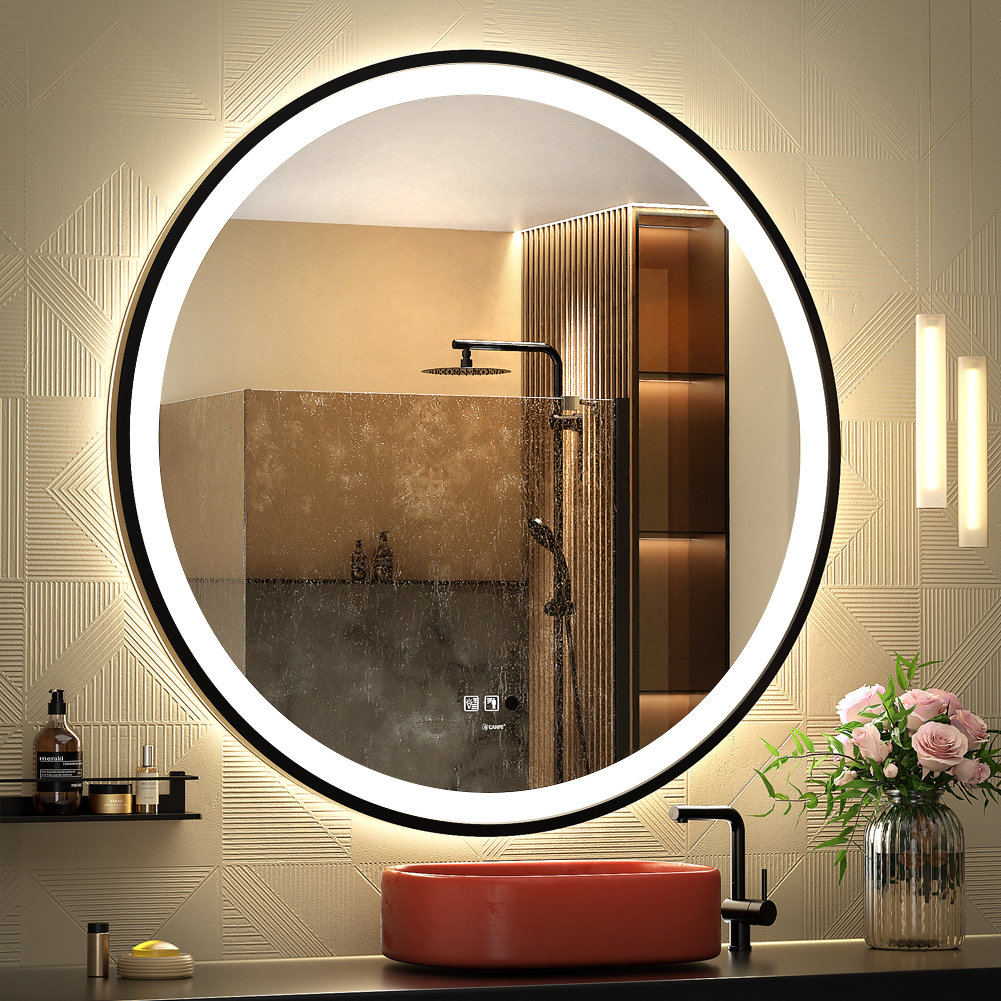 https://assets.wfcdn.com/im/98903135/compr-r85/2561/256192602/balig-round-black-illuminated-dimmable-led-anti-fog-mirror-bathroom-vanity-mirror-with-motion-sensing.jpg