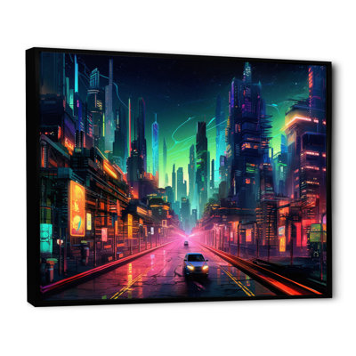 " Berlin Neon Cityscape I "